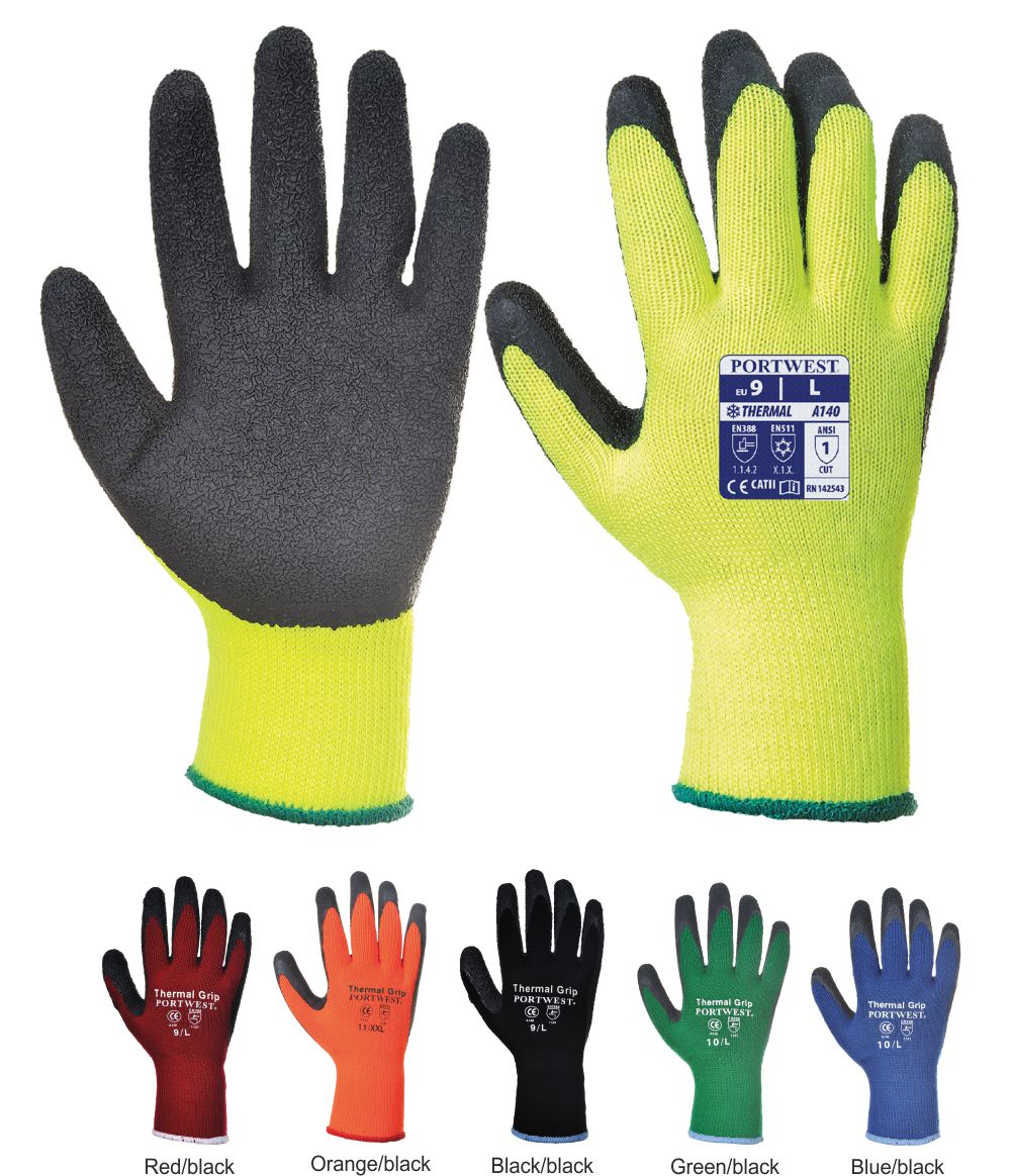 A140 Thermal Grip Glove